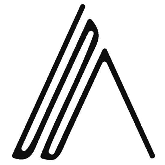 Triple A Interiors logo - black horizontal wordmark